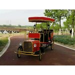 Tourist Rickshaw Bike Factory - Electric Black Front Seat Pedicab Manufacturer