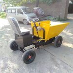 Hydraulic Concrete Self Load Dumper Supplier - Tracked Mini Dumper High Lifting