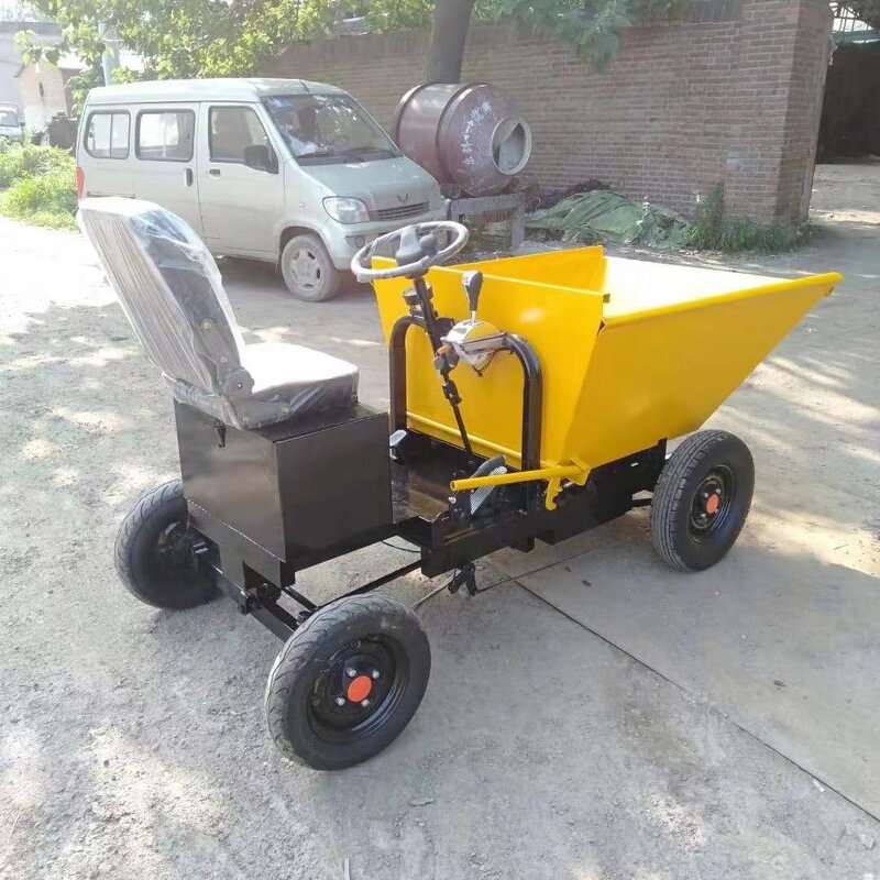 Hydraulic Concrete Self Load Dumper Supplier - Tracked Mini Dumper High Lifting