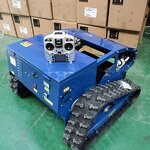 RC Gasoline Lawn Mower Supplier - 7.5hp with Tracks Remote Control