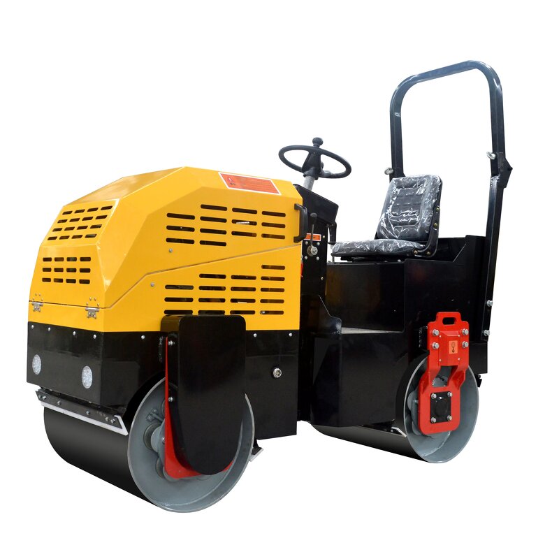 Single Drum Ride-on Road Roller Factory - 1-3ton Simple Asphalt Compaction