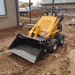 Mini Electric Skid Steer Loader Supplier - HT380 Practical Used