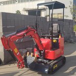 Garden Mini Excavator Factory - Small Crawler Bagger Hydraulic Machine