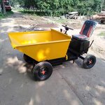Hydraulic Concrete Self Load Dumper Supplier - Tracked Mini Dumper High Lifting