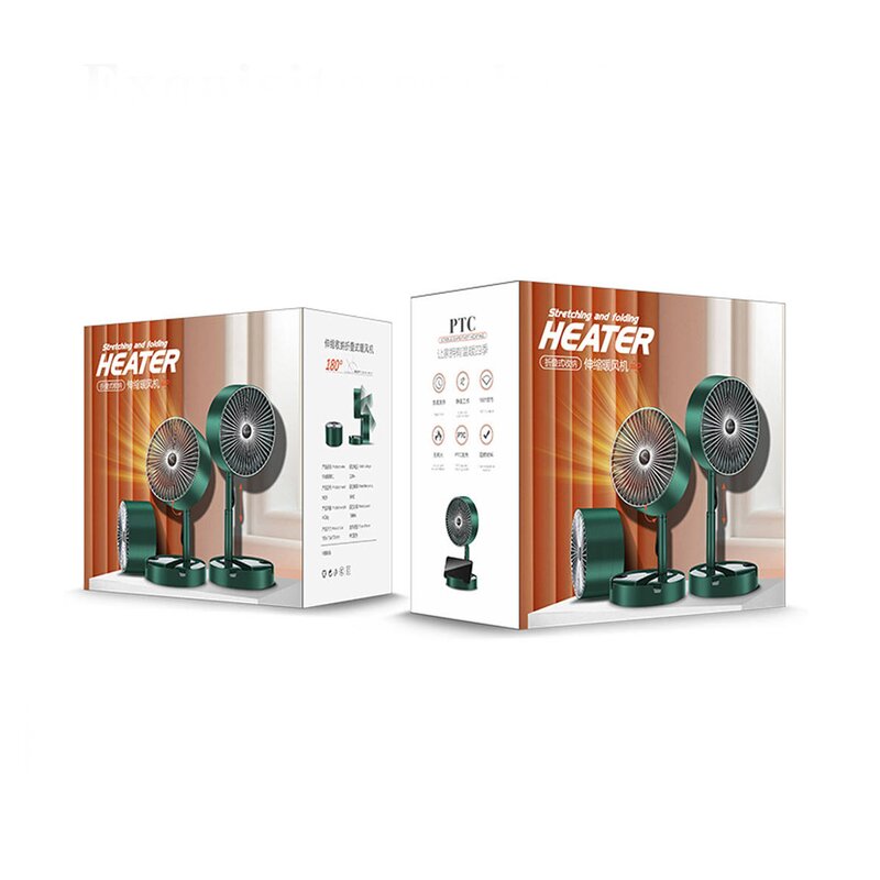 Electric Heater Manufacturer - OEM/ODM 800w Foldable PTC Fan Heater for Room