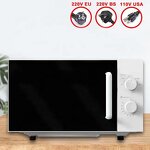 Microwave Oven Manufacturer - OEM/ODM Household Mini 20L Knob Transparent Microwave Oven