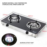 Gas Stove Manufacturer - OEM/ODM 2 Burner Table Gas Stove Cooktop Appliance