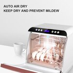 Small Dishwasher Manufacturer - OEM/ODM 1200w Compact Smart Auto Desktop Dishwasher