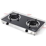 Gas Stove Manufacturer - OEM/ODM Stainless Steel 2 Burner Kitchen Cooker