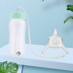 Baby Drinking Bottle Manufacturer - OEM/ODM 300ml Food Grade BPA Free Long Tube Straw