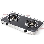 Gas Stove Manufacturer - OEM/ODM Stainless Steel 2 Burner LPG Hob Stove