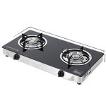 Gas Stove Manufacturer - OEM/ODM Stainless Steel 2 Burner Glass Top Cooker