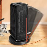 Electric Heater Manufacturer - OEM/ODM 1200w Portable PTC Electric Tower Fan Heater