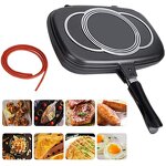 Frying Pan Manufacturer - OEM/ODM Nonstick Aluminum 36cm Double Fry Pan