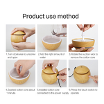 Wood Humidifier Manufacturer - Wholesale 5v USB Aromatherapy Wood Air Humidifier