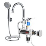 Hot Water Tap Manufacturer - OEM/ODM 3000w Instant Electric Heated Faucet with Shower