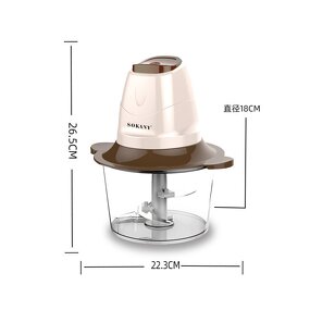 Electric Meat Grinder Manufacturer - OEM/ODM 2L Household Multifunctional Food Chopper