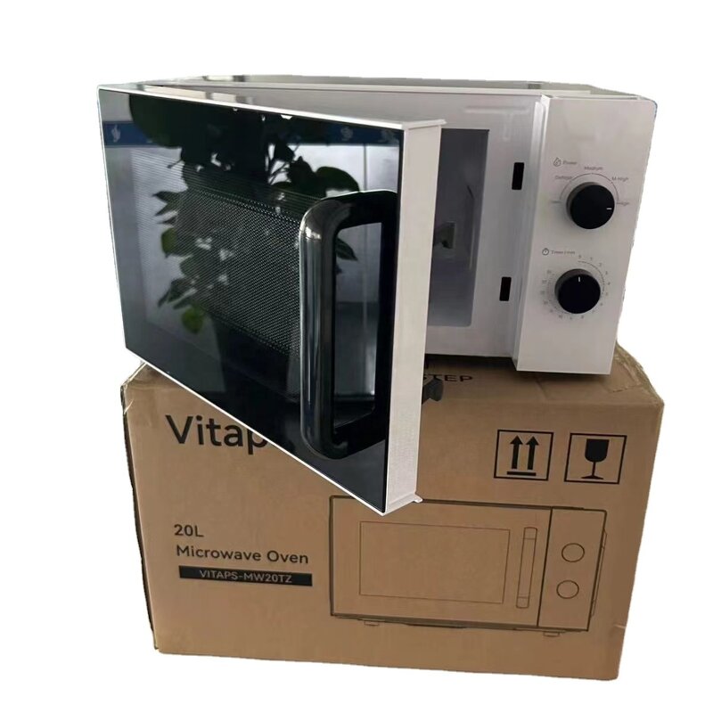 Microwave Oven Manufacturer - OEM/ODM Household Mini 20L Knob Transparent Microwave Oven