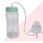 Baby Drinking Bottle Manufacturer - OEM/ODM 300ml Food Grade BPA Free Long Tube Straw