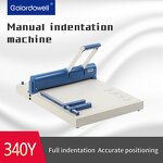 Paper Creasing Machine Manufacturer - OEM/ODM WD-340Y Desktop A4 Manual Dotted Line Creaser