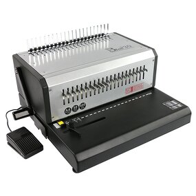 Comb Binding Machine Manufacturer - OEM/ODM EB-30 Electric 21 Holes Spiral Comb Binder