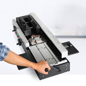 Book Binding Machine Manufacturer - OEM/ODM WD-460AC Manual Hot Melt Glue Binder