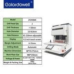 Paper Punching Machine Manufacturer - OEM/ODM Desktop Electric Double-die 5mm Hole