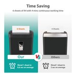 Paper Shredder Manufacturer - OEM/ODM A8215 Heavy Duty 10 Sheets 230mm Strip-Cut