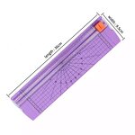 Paper Cutter Manufacturer - OEM/ODM WD-810A4 Multi Color Small Desktop Safety Trimmer