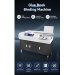 Glue Binder Manufacturer - OEM/ODM Touch Screen Digital Control A4 Hot Melt Binder