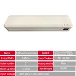 Hot Lamination Machine Manufacturer - OEM/ODM 240mm A4 Size Hot Pressing Laminator