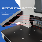 Glue Binding Machine Manufacturer - OEM/ODM Smart Touch Screen A4 Automatic Binder