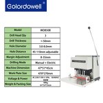 Saddle Stapler Manufacturer - OEM/ODM WD-105 Electric 30 Sheets 100pcs Capacity Stapler