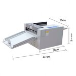Paper Creasing Machine Manufacturer - OEM/ODM A3 A4 Semi-Automatic Creasing Perforating