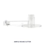 Button Supplies Manufacturer - OEM/ODM 58mm Badge Blank Button Pins Plastic Cover