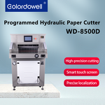 Paper Cutter Manufacturer - OEM/ODM 7-Inch Touch Screen Programmable Hydraulic Cutter