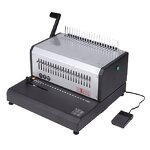 Comb Binding Machine Manufacturer - OEM/ODM EB-30 Electric 21 Holes Spiral Comb Binder