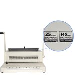 Spiral Wire Binding Machine Manufacturer - OEM/ODM F4 Size Heavy Duty 40 Holes Desk Binder