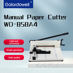 Paper Cutter Manufacturer - OEM/ODM WD-858A4 Heavy-Duty Manual A4 Slitting Machine