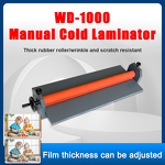 Cold Laminator Manufacturer - OEM/ODM WD-1000 A0 Size 1000mm Manual Desktop Laminator