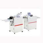 Paper Creasing Machine Manufacturer - OEM/ODM WD-380A+591 Full-Automatic A4 Creasing Folding