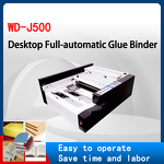 Book Binding Machine Manufacturer - OEM/ODM WD-J500 Automatic A4 Hot Glue Perfect Binder