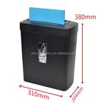 Paper Shredder Manufacturer - OEM/ODM A8215 High Security 10 Sheets Strip-Cut Shredder
