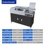 Glue Binding Machine Manufacturer - OEM/ODM Smart Touch Screen A4 Automatic Binder