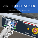 Glue Binding Machine Manufacturer - OEM/ODM Smart Touch Screen A4 Automatic Binder