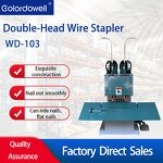 Book Binding Machine Manufacturer - OEM/ODM WD-1810C+ Digital Control Semi-Automatic Binder