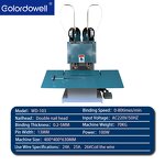 Book Binding Machine Manufacturer - OEM/ODM WD-1810C+ Digital Control Semi-Automatic Binder