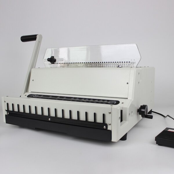 Wire Binding Machine Manufacturer - OEM/ODM WD600A 40 (3:1) Electric Double Wire Binder