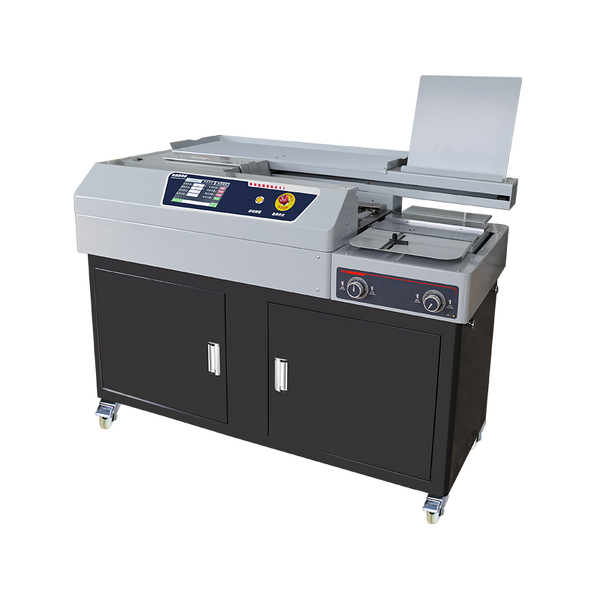 Glue Binding Machine Manufacturer - OEM/ODM Smart Touch Screen A4 Automatic Binder