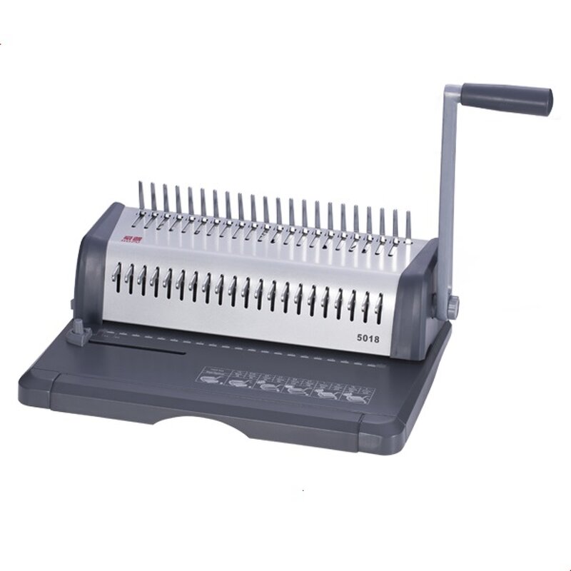 Plastic Comb Binding Machine Manufacturer - OEM/ODM WD-5018 Desktop A4 Manual Comb Binder